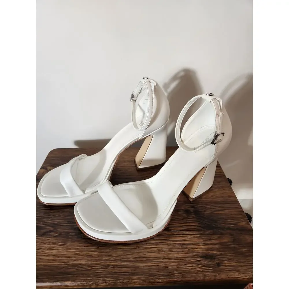 Women's white size 11 Circus by Sam Edelman Holmes Heels Sandals